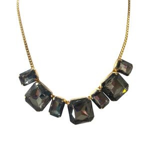 Grey statement necklace